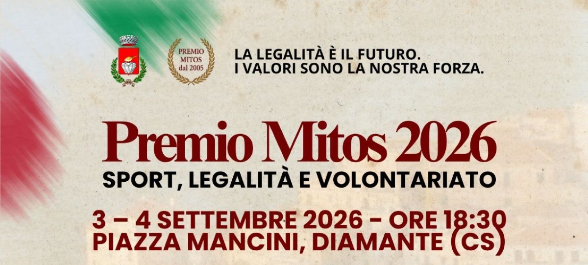 Premio Mitos, locandina