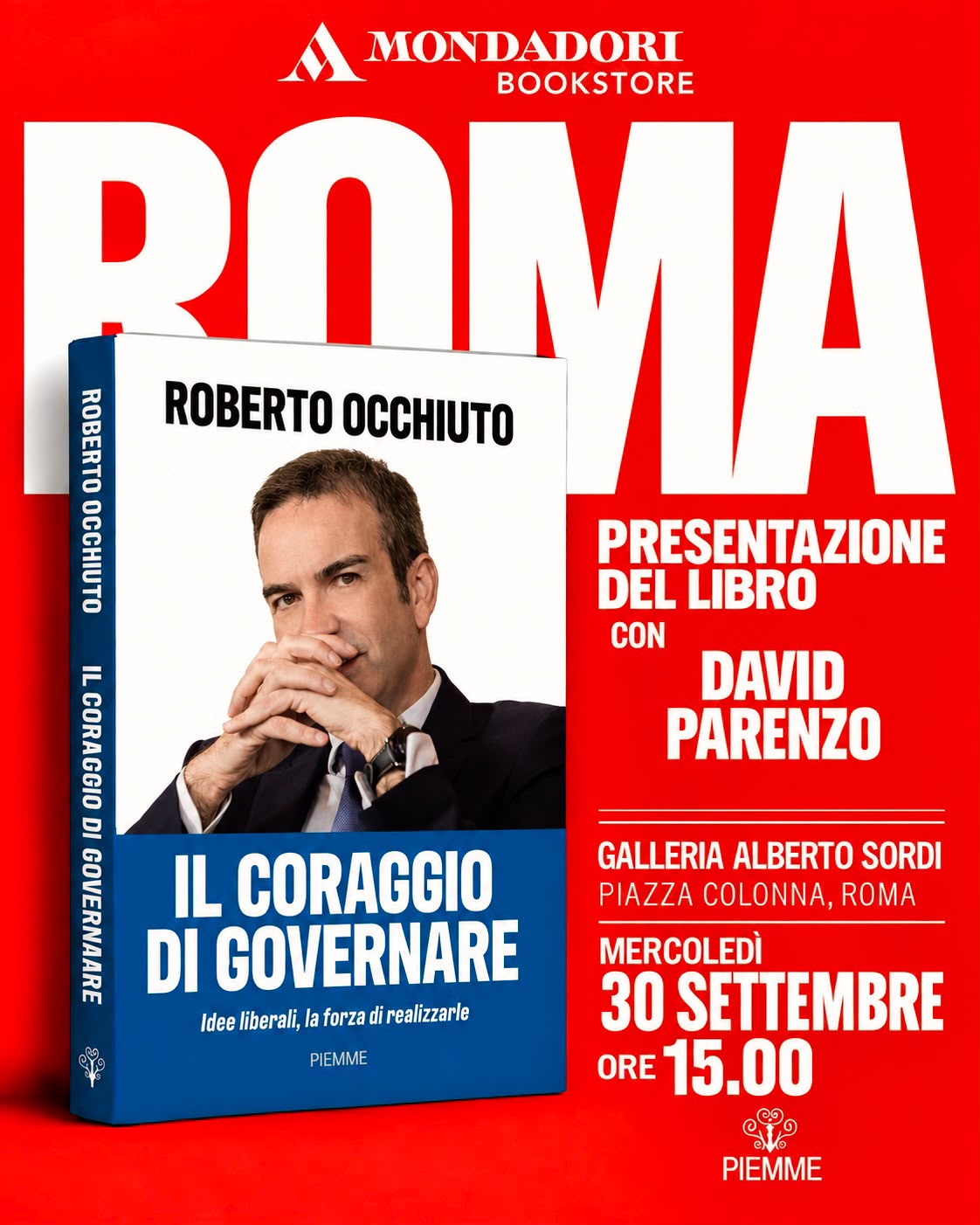 Presentazione libro occhiuto Roma