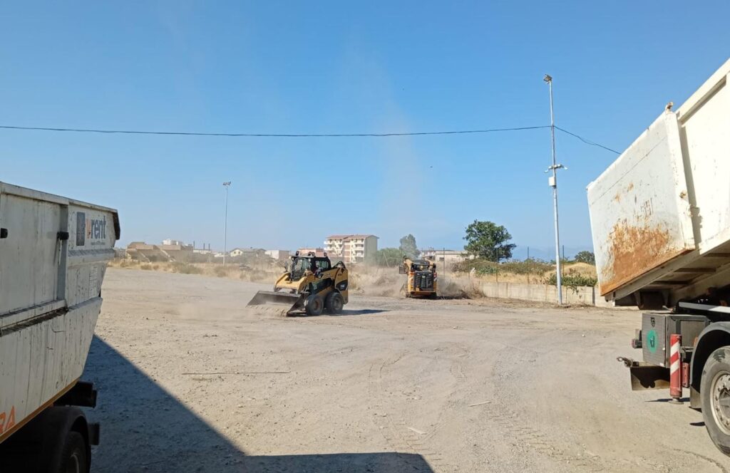 Pulizia mercato san gregorio