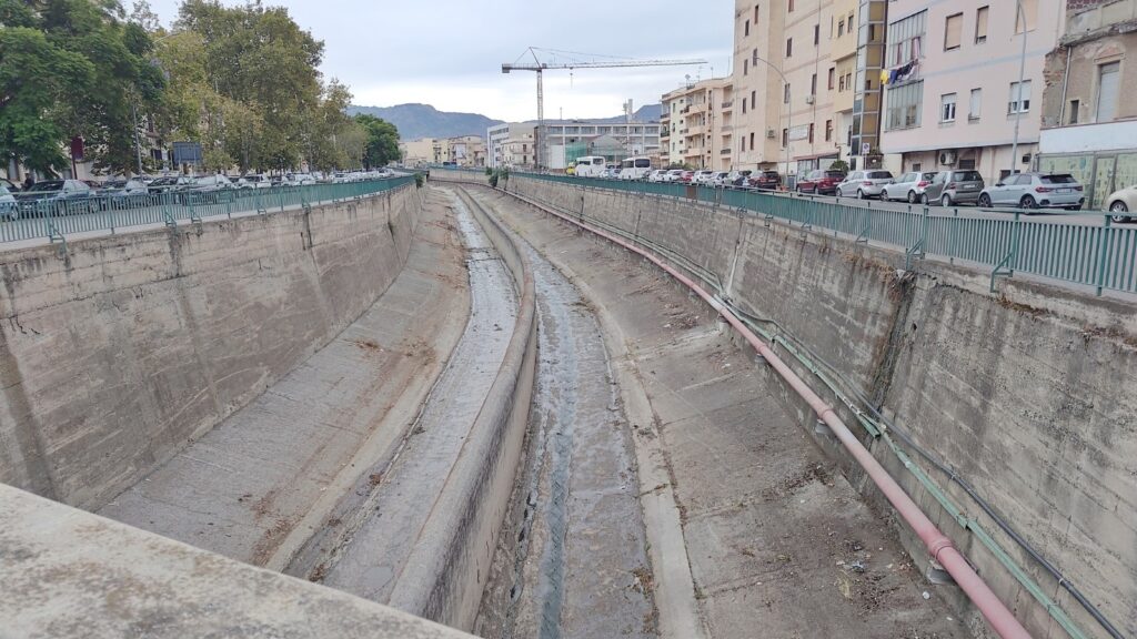 Pulizia torrente Calopinace
