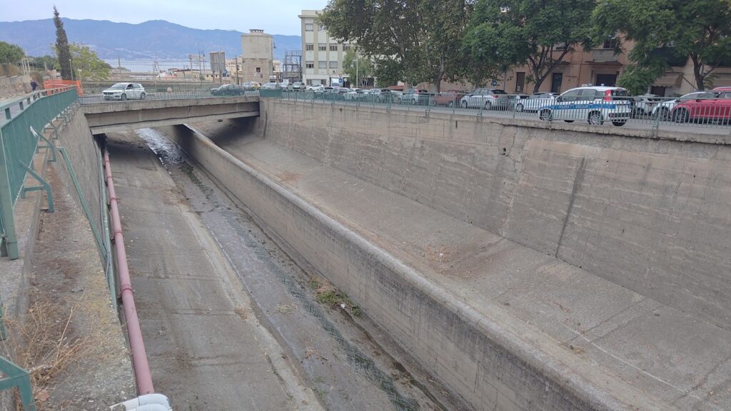 Pulizia torrente Calopinace