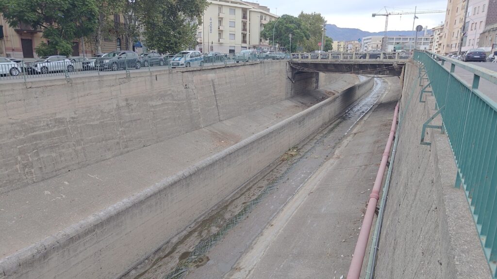 Pulizia torrente Calopinace