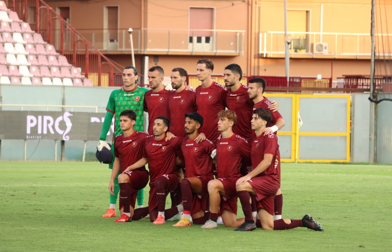 Reggina-Avola formazione
