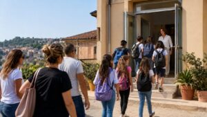 Riapertura scuola Agnana Calabra