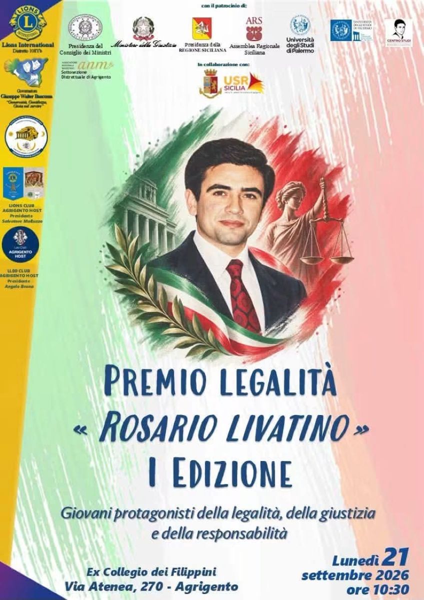 Rosario Livatino, giovani protagonisti della cultura, della giustizia e della responsabilità