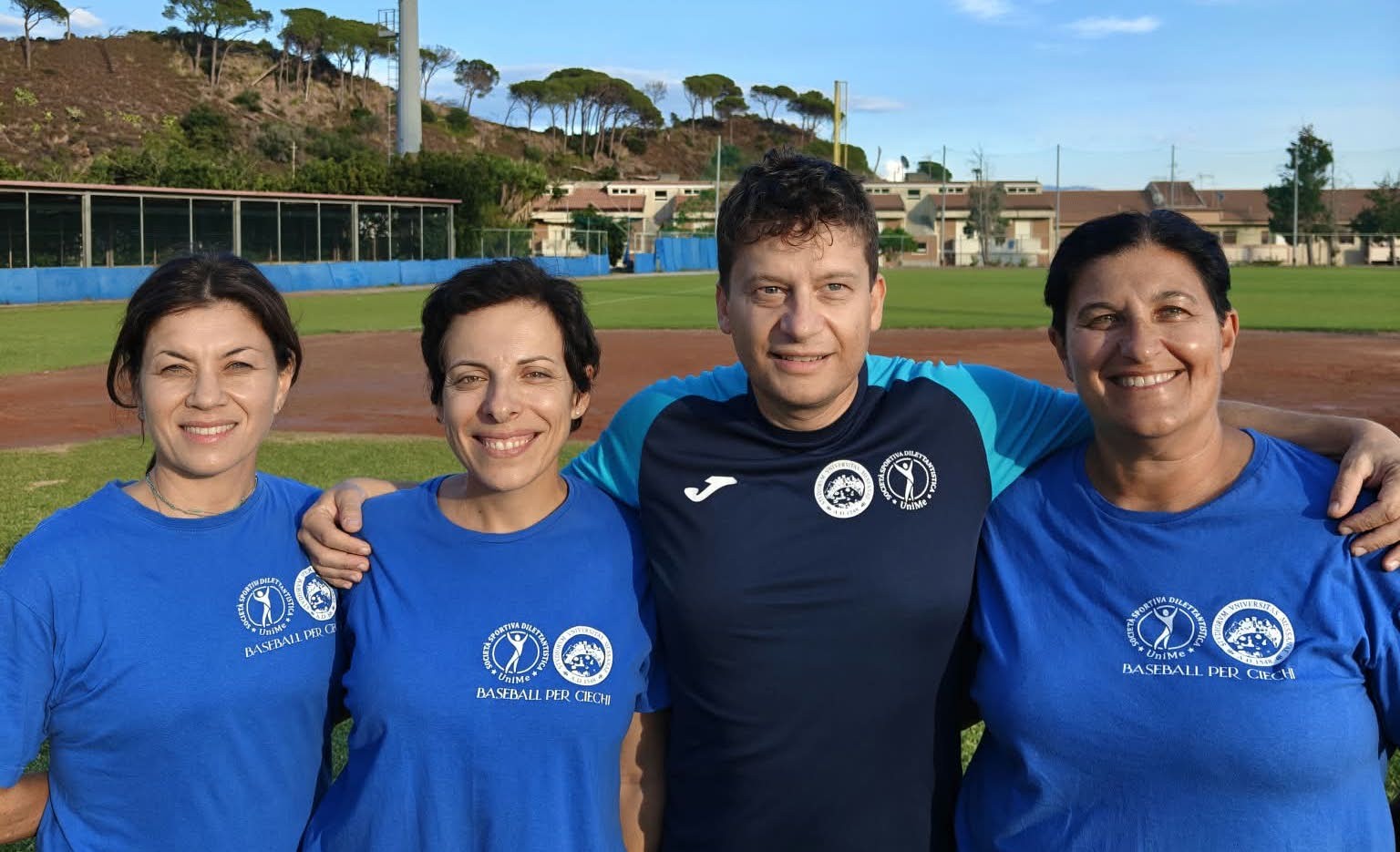 SSD UniMe – Da sinistra Emanuela Pianotti Luisa colosi Giovanni Santamaria Emilia Ammirato