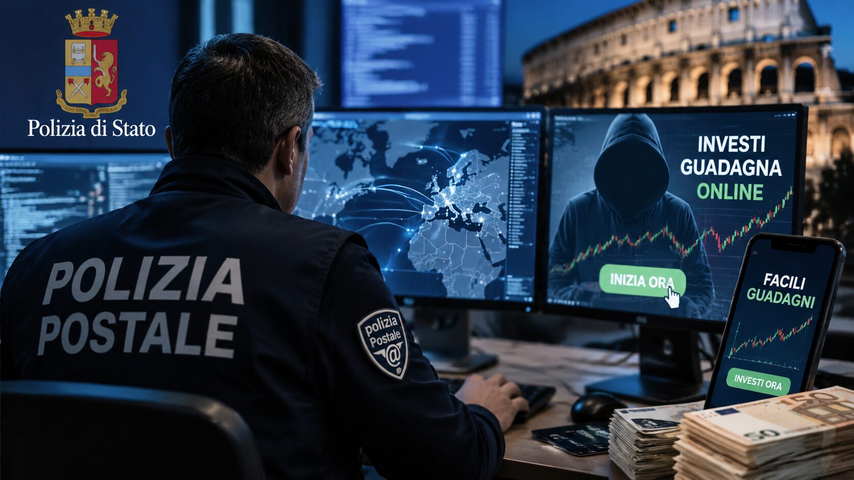 Scoperti finti broker finanziari