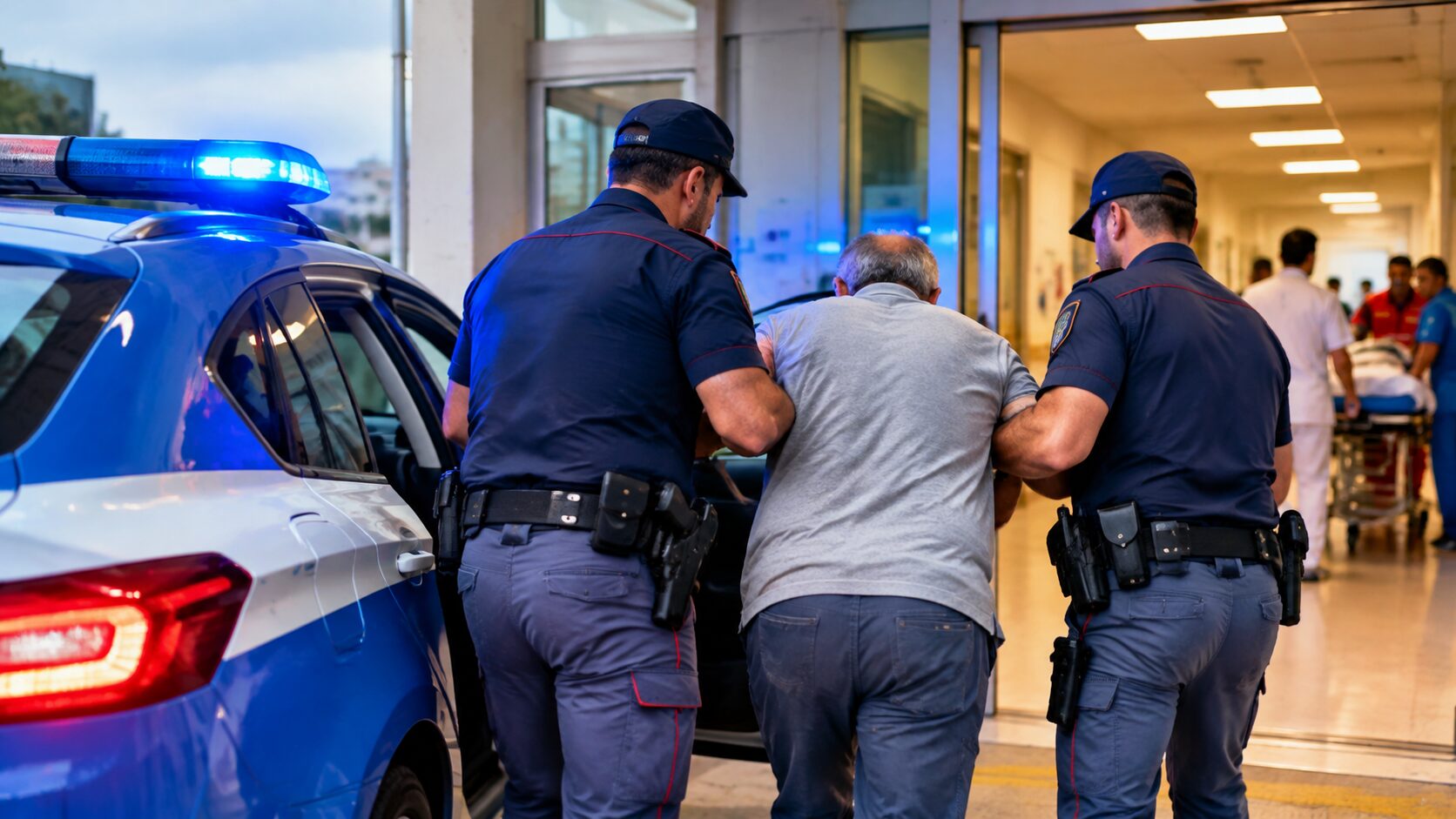Reggio Calabria, malore improvviso in un negozio a Polistena: la Polizia scorta 