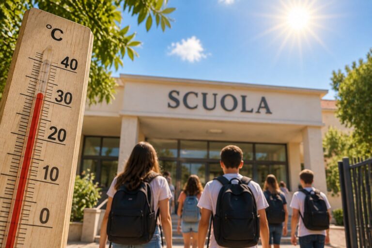 Scuola alte temperature rinvio lezioni