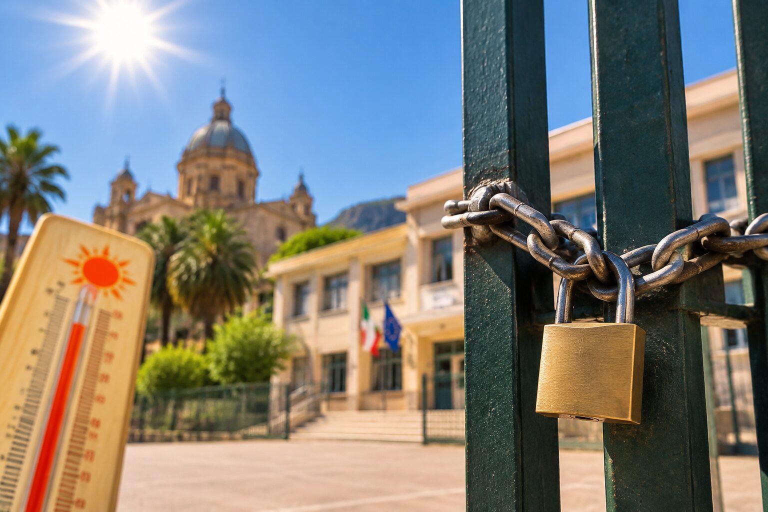 Scuola chiusa per il caldo