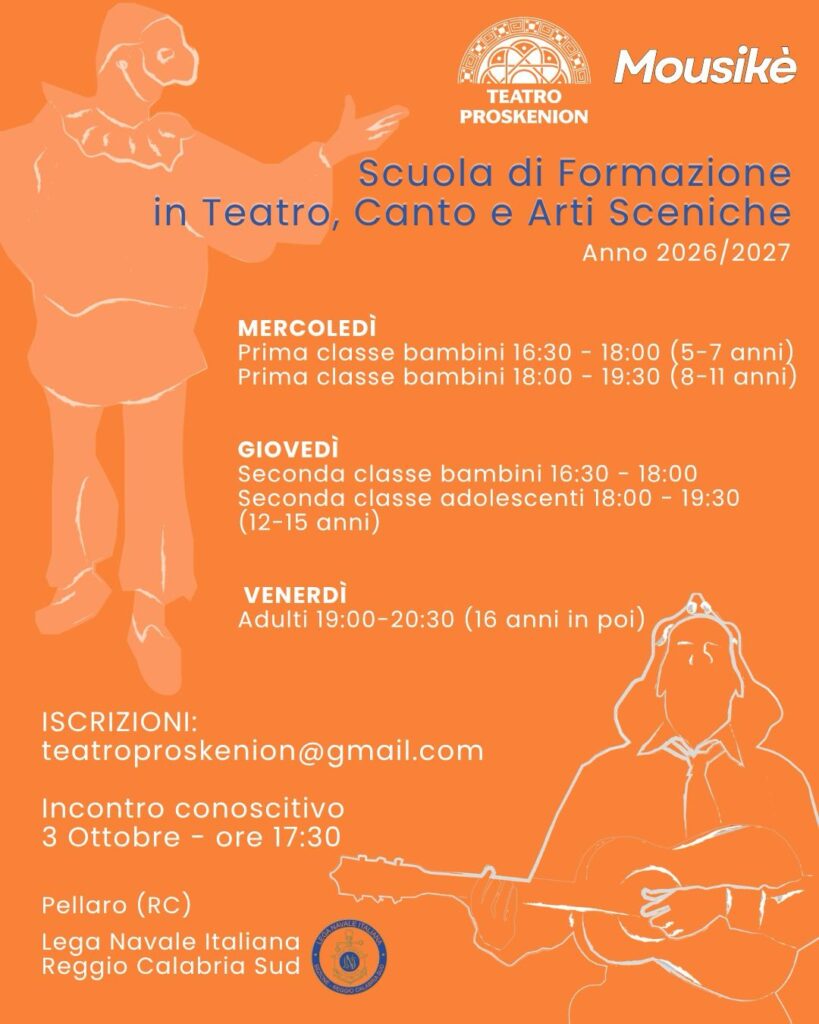 Scuola di formazione in Teatro, Canto e Arti Sceniche