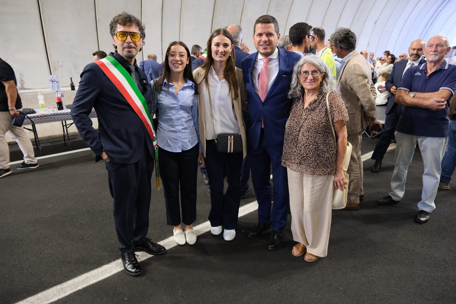Sindaco Gullotta, l’assessore Serravalle, il presidente del Consiglio Fallico, il presidente dell’Ars Galvagno e l’assessore Toscano