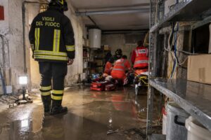 Soccorso persona cantina
