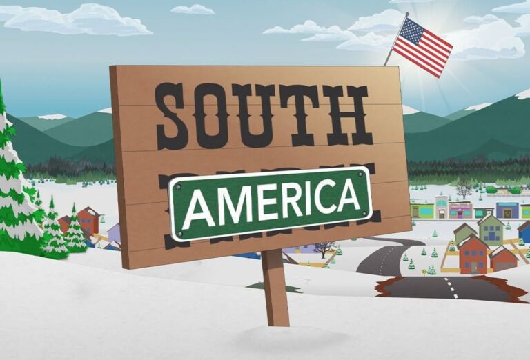 South Park Cambia nome in South America