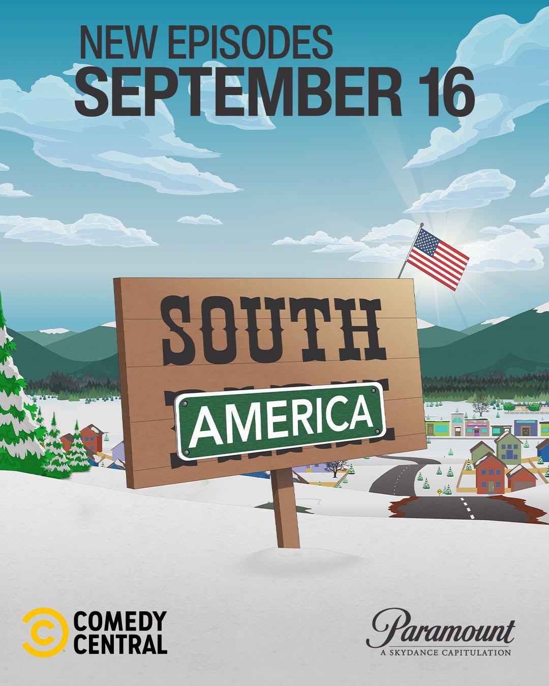South Park Cambia nome in Sud America