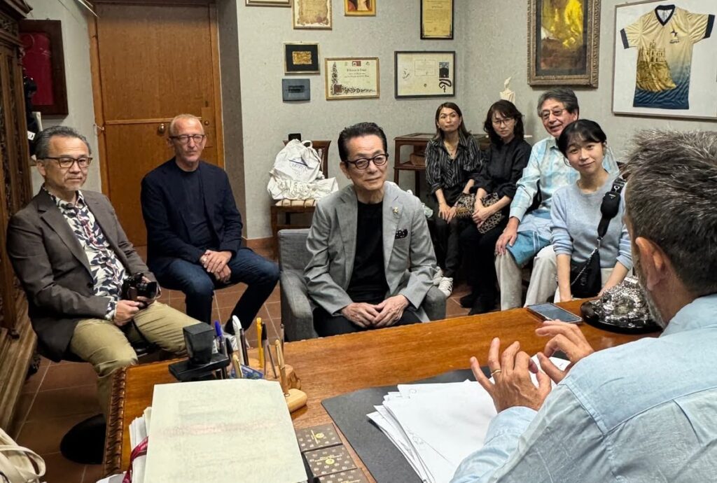 Tropea-Giappone sindaco Macrì e Yutaka Mizutani
