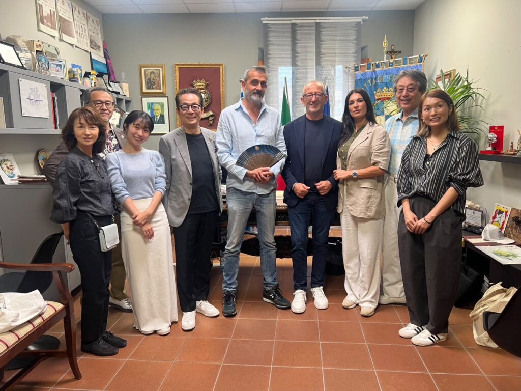 Tropea-Giappone sindaco Macrì e Yutaka Mizutani