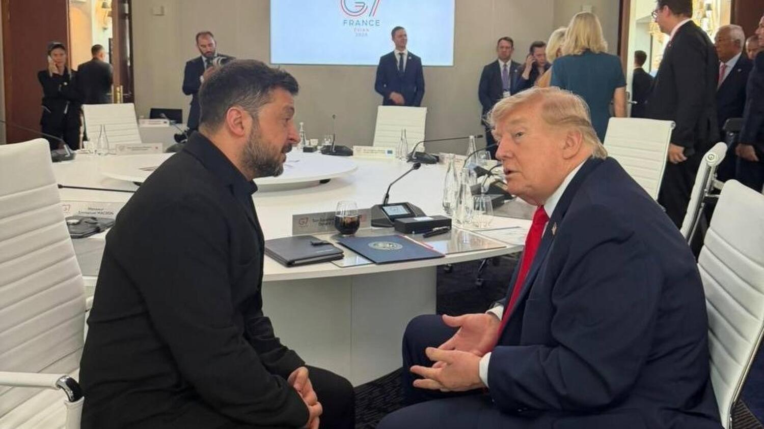 Trump e Zelensky