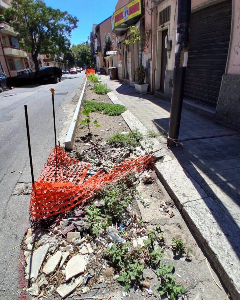 Viale Galilei- progetto PON METRO PLUS