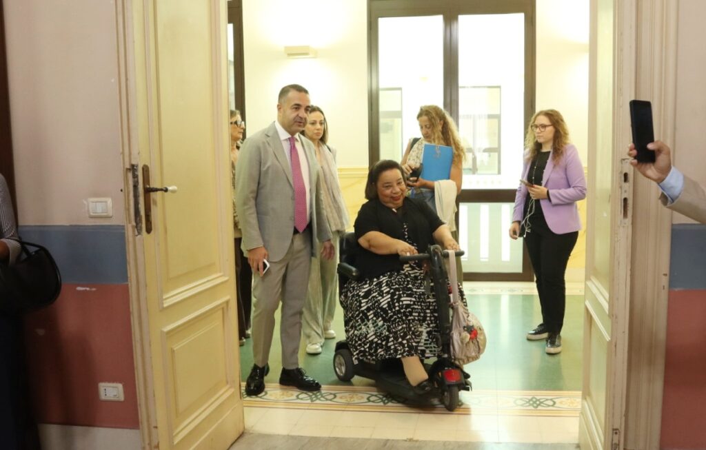 Visita Heba Hagrass a Reggio Calabria
