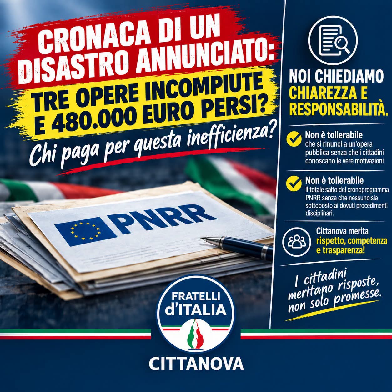 affondo fdi cittanova su cantieri persi