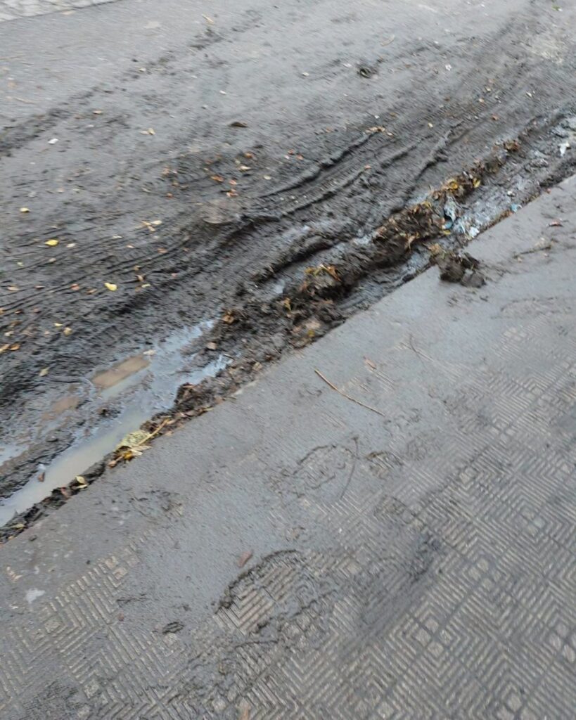 allagamenti viale galileo galilei con la pioggia