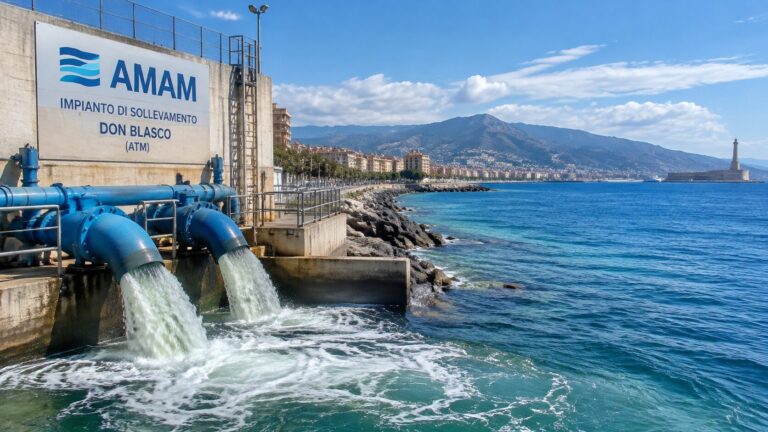 Messina, lavori sulla rete elettrica: fermo l’impianto Don Blasco, possibili sversamenti