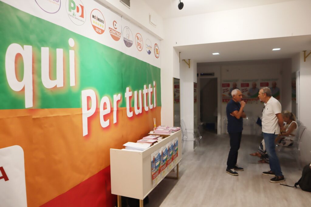 apertura comitato elettorale frank benedetto