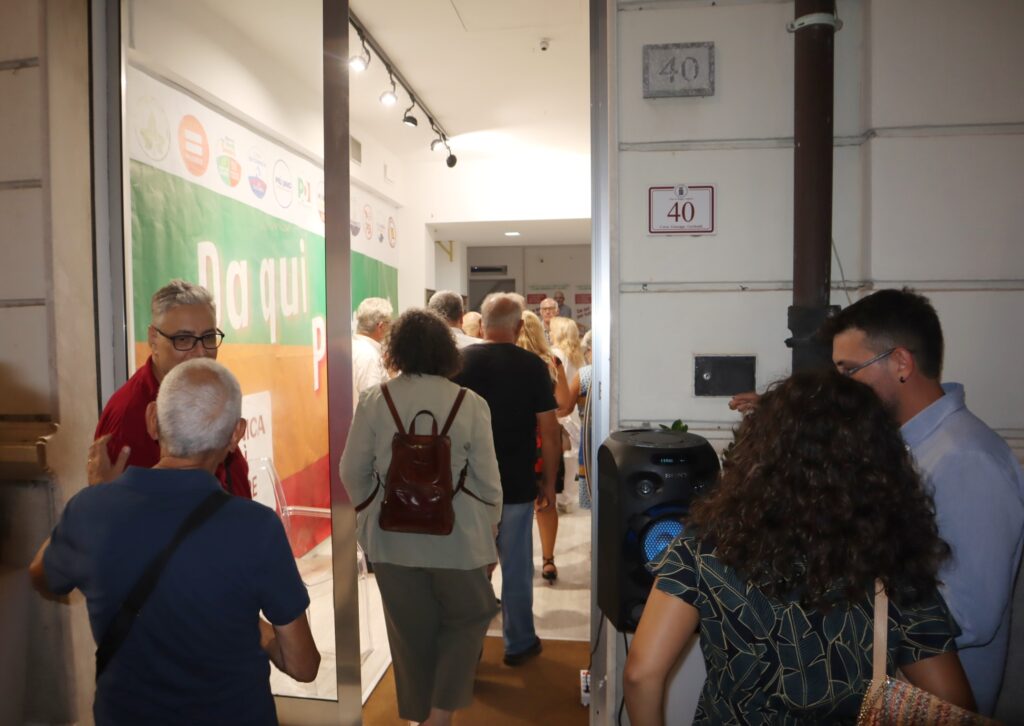 apertura comitato elettorale frank benedetto