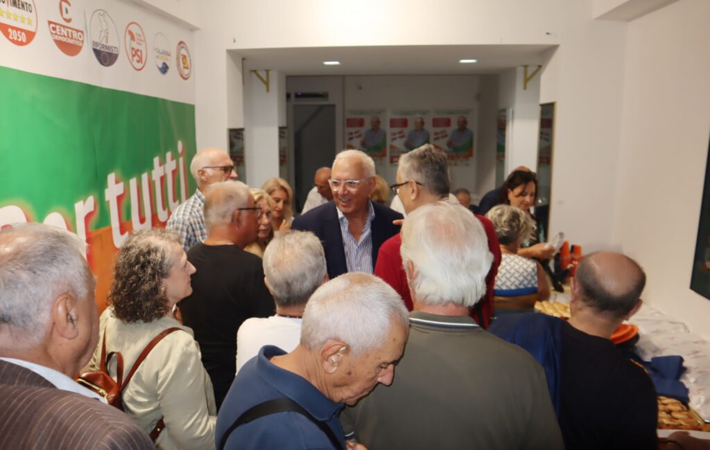 apertura comitato elettorale frank benedetto