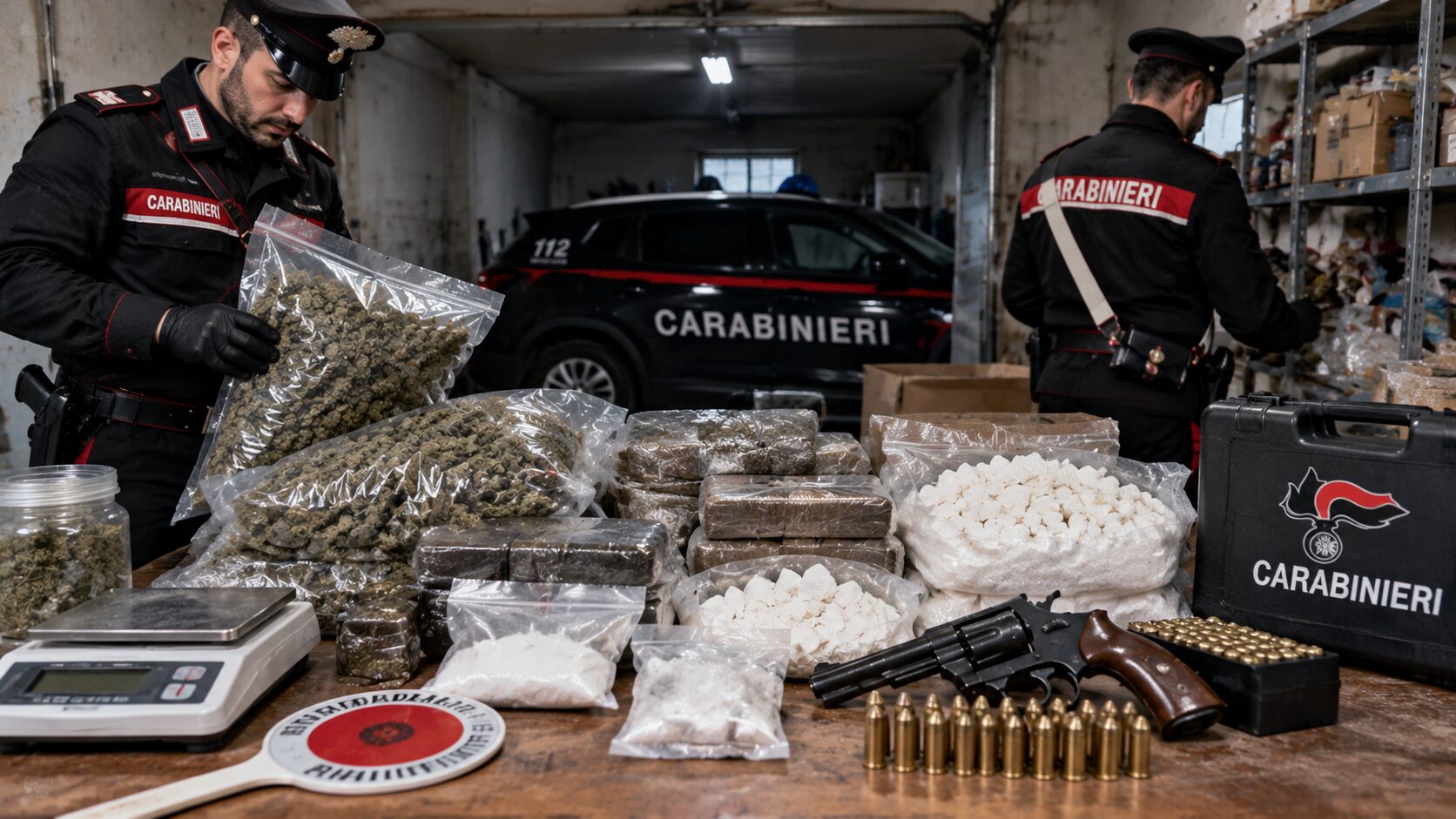 carabinieri droga