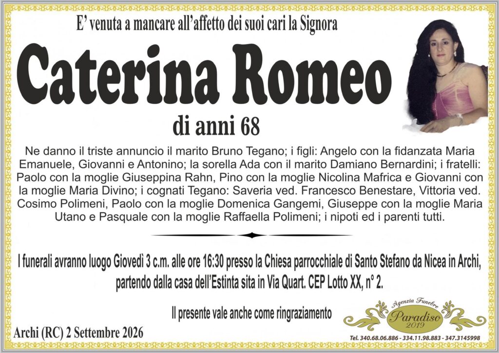 caterina romeo