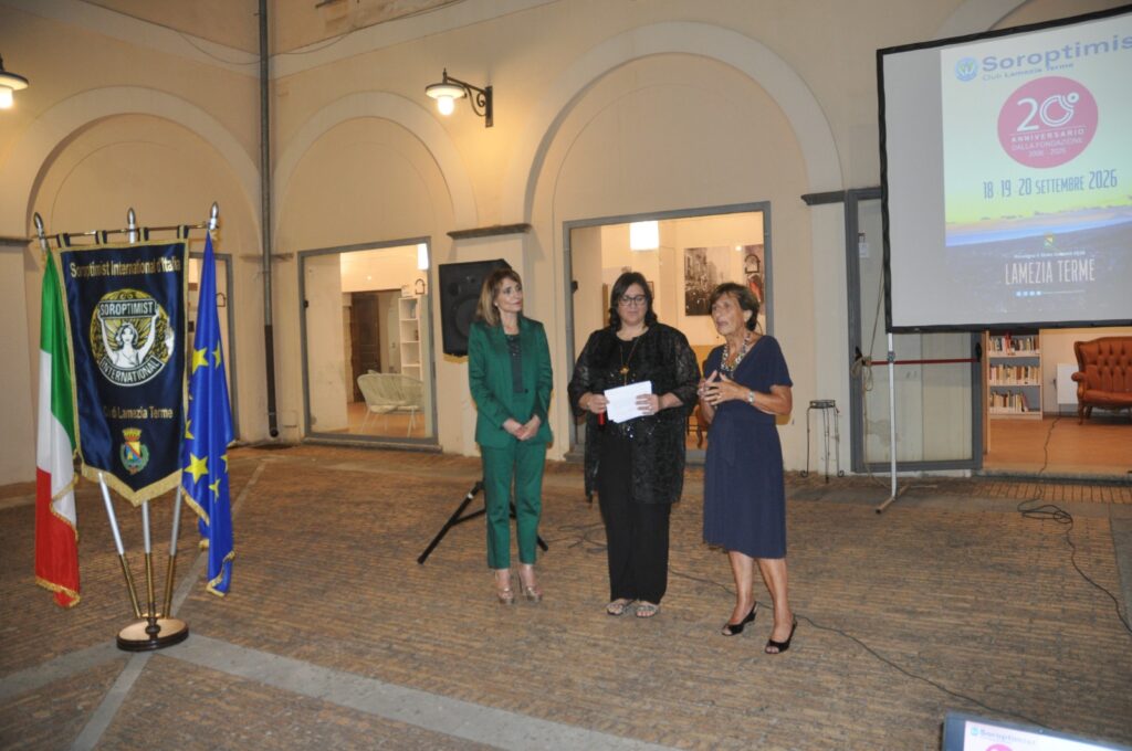 cerimonia soroptimist 20 anni