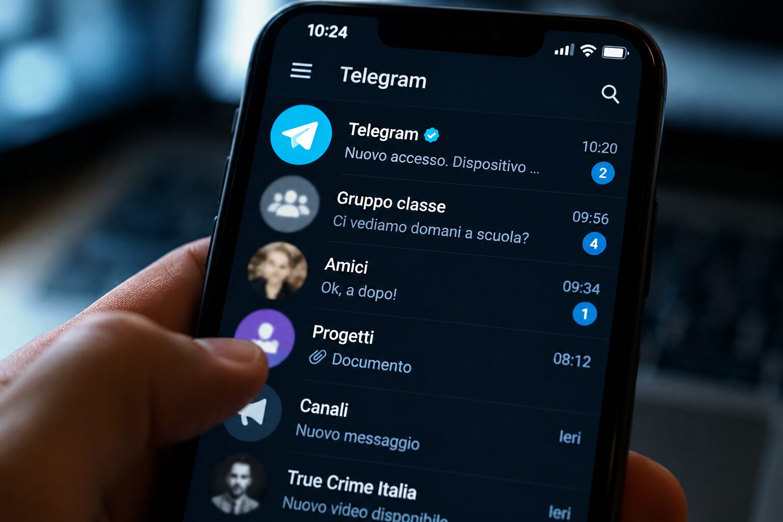 chat telegram