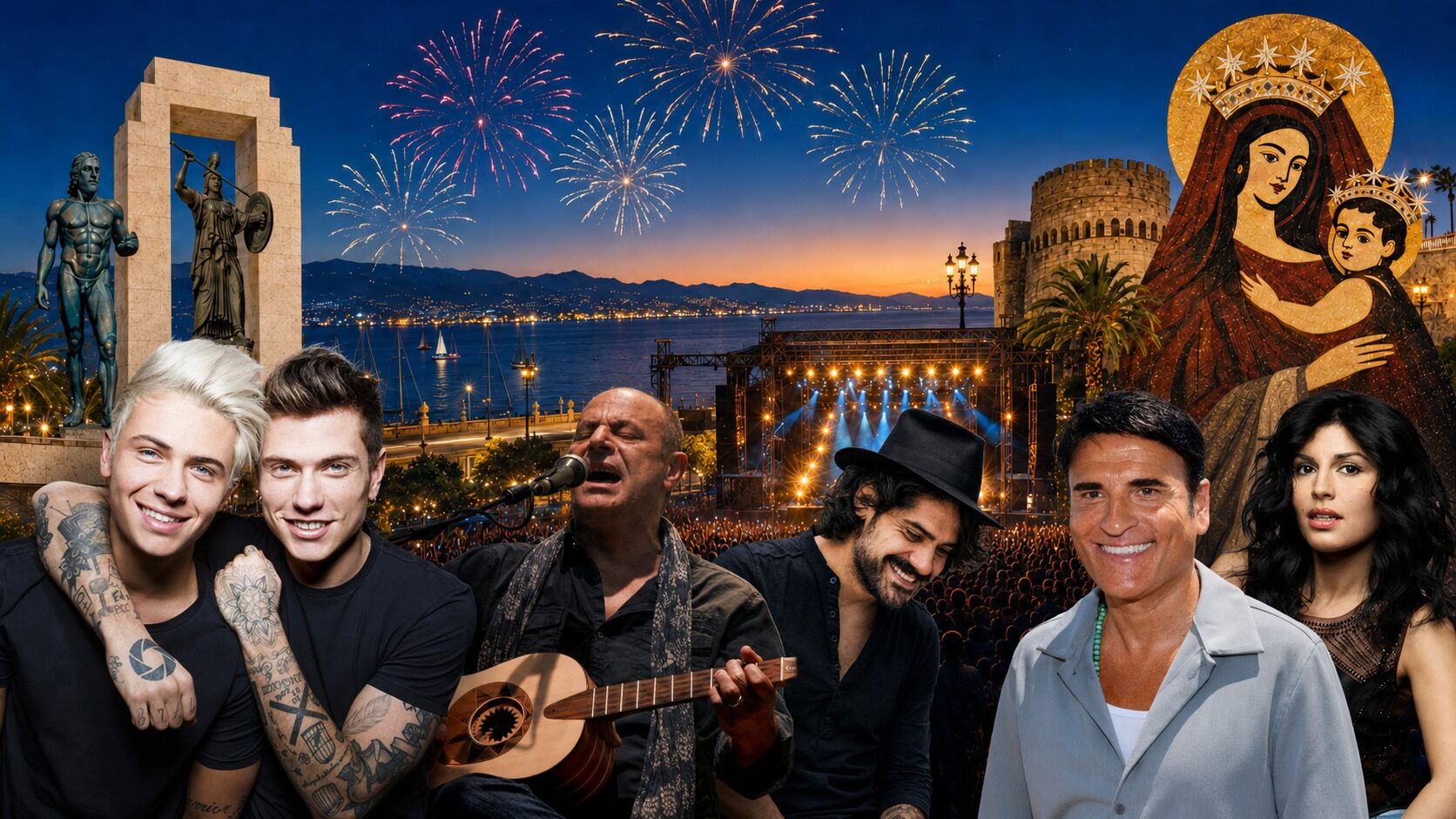 concerti festa madonna reggio calabria 2026