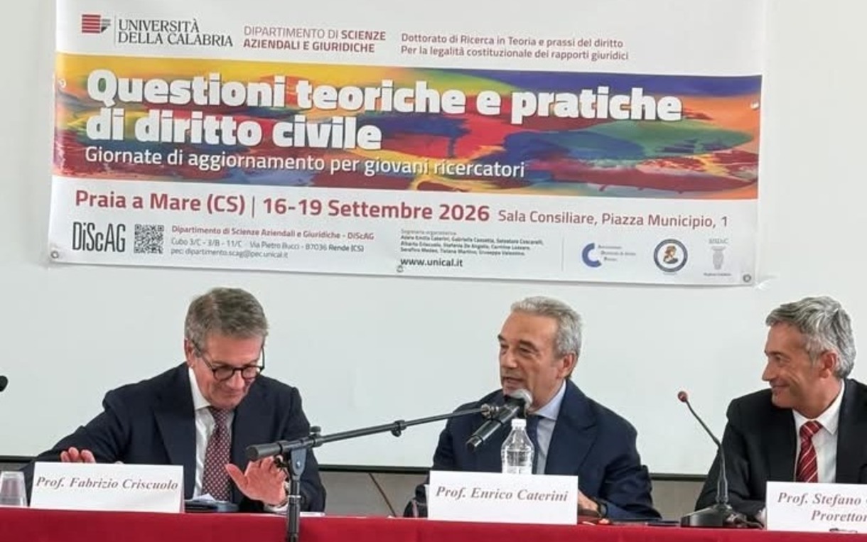 convegno a praia mare su diritto civile