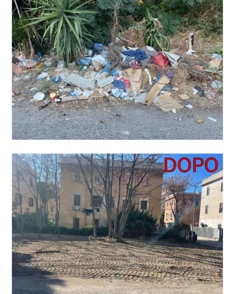 degrado Via Fratelli Spagnolo