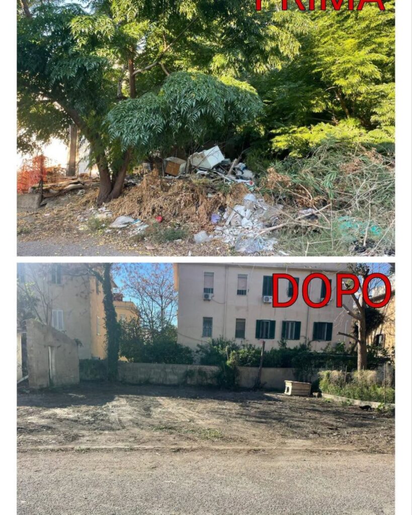 degrado Via Fratelli Spagnolo