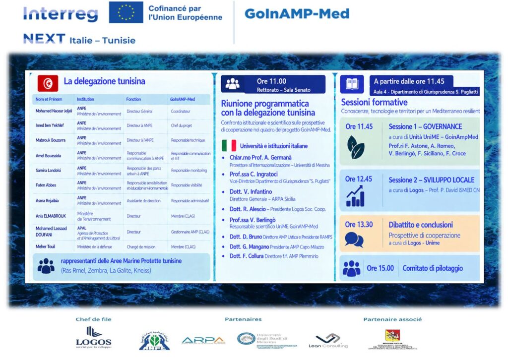 delegazione Aree Marine Protette del Mediterraneo