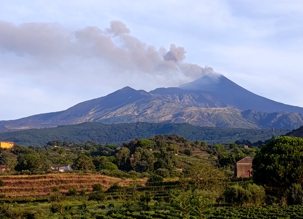 eruzione etna
