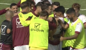 esultanza reggina a modica
