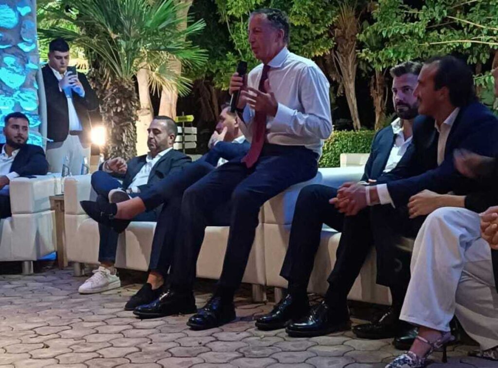 evento con cannizzaro e roscioli all'oasi in vista delle suppletive con consiglieri giovani di centrodestra