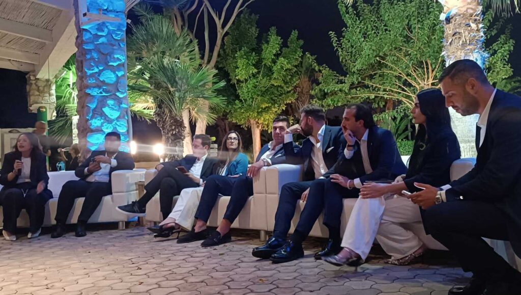evento con cannizzaro e roscioli all'oasi in vista delle suppletive con consiglieri giovani di centrodestra