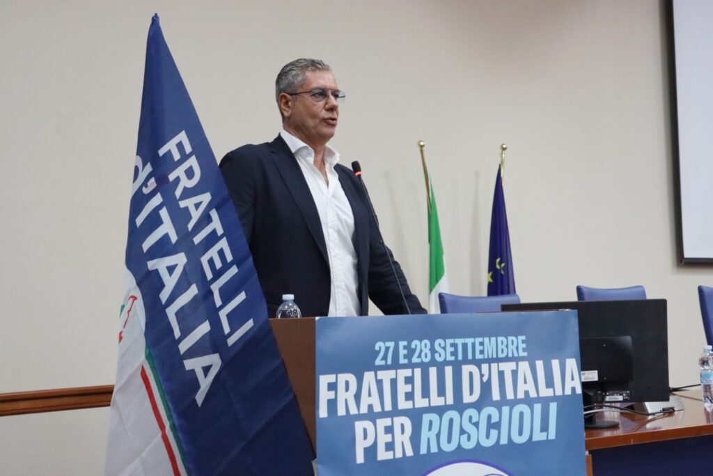 evento fratelli d'italia per fabio roscioli con donzelli a reggio calabria 19 settembre 2026 giuseppe scopelliti