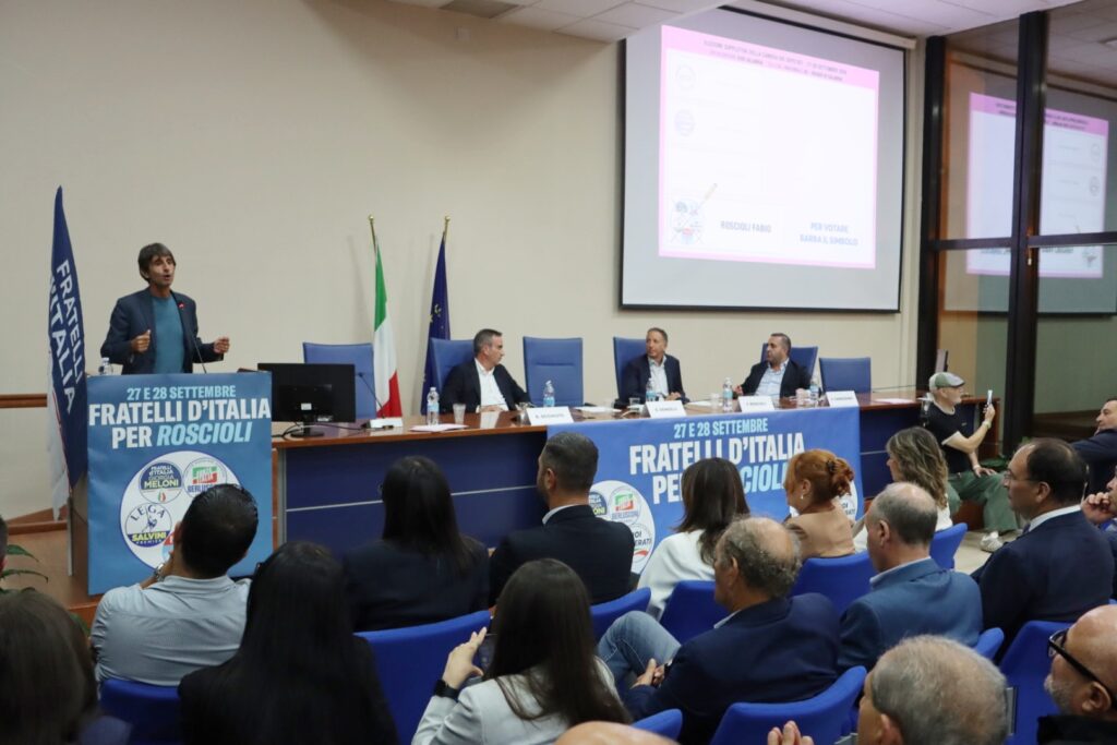 evento fratelli d'italia per roscioli con donzelli a reggio calabria 19 settembre 2026