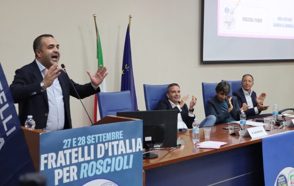 evento fratelli d'italia per roscioli con donzelli a reggio calabria 19 settembre 2026