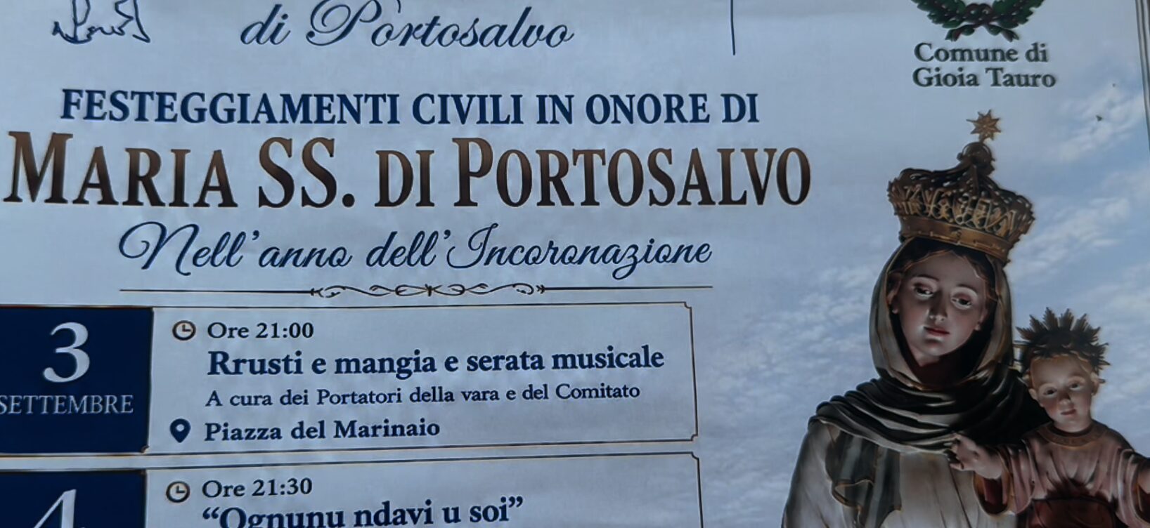 festa madonna porto salvo gioia tauro