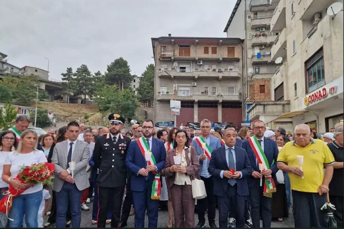 fiaccolata per denise cosco
