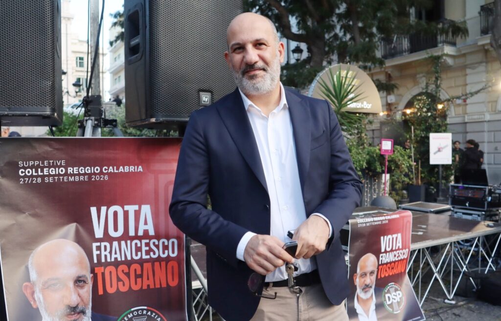 francesco toscano democrazia sovrana popolare comizio chiusura campagna elettorale suppletive
