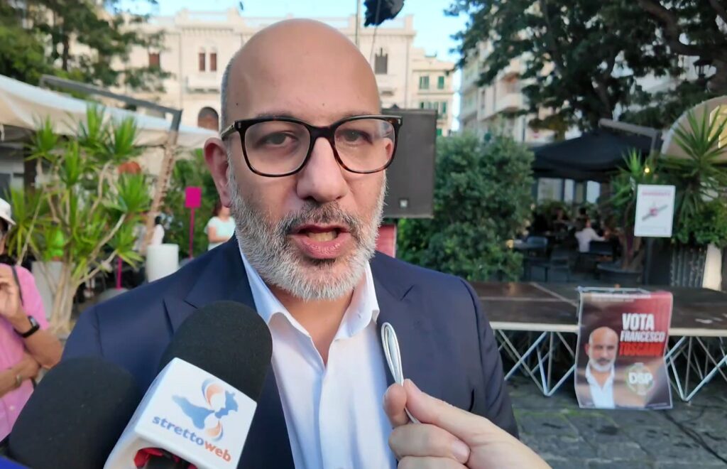 francesco toscano democrazia sovrana popolare comizio chiusura campagna elettorale suppletive